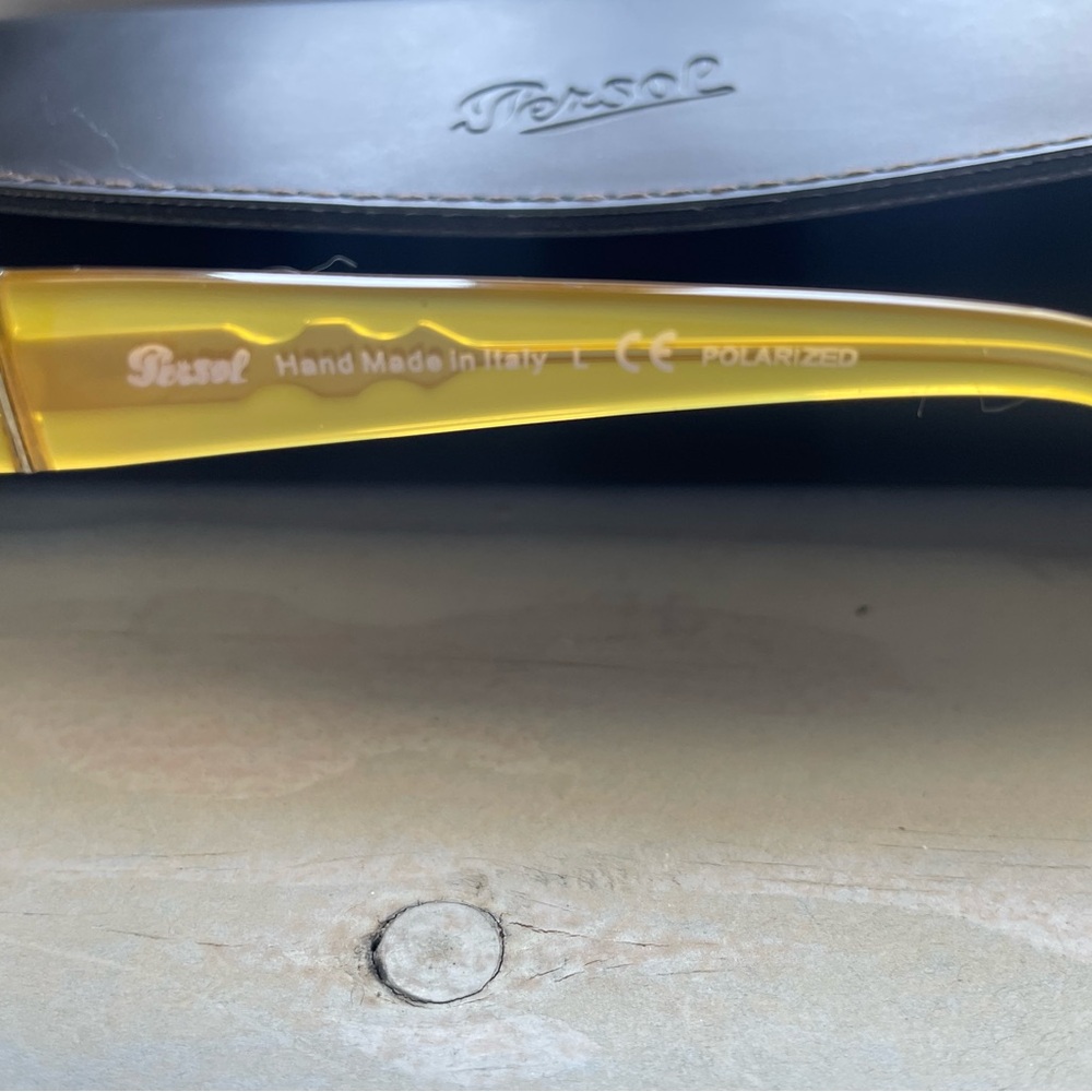 Persol Gold Vintage-Inspired Sunglasses - Picture 7 of 8
